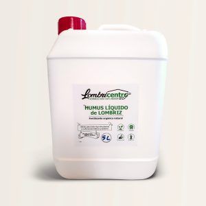 Humus de lombriz líquido 5 litros frente 1600