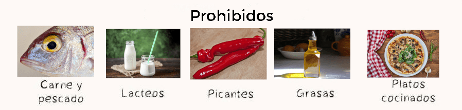 Alimentos prohibidos para las lombrices